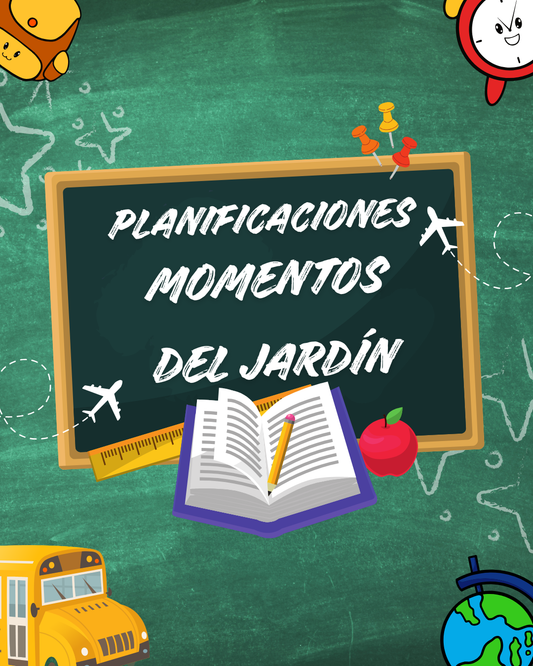 PACK PLANIFICACIONES MOMENTOS DEL JARDÍN